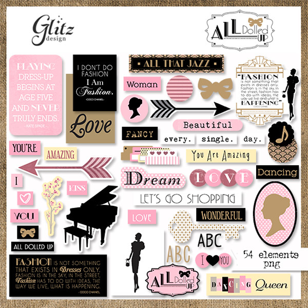 All Dolled Up Element Pack 1