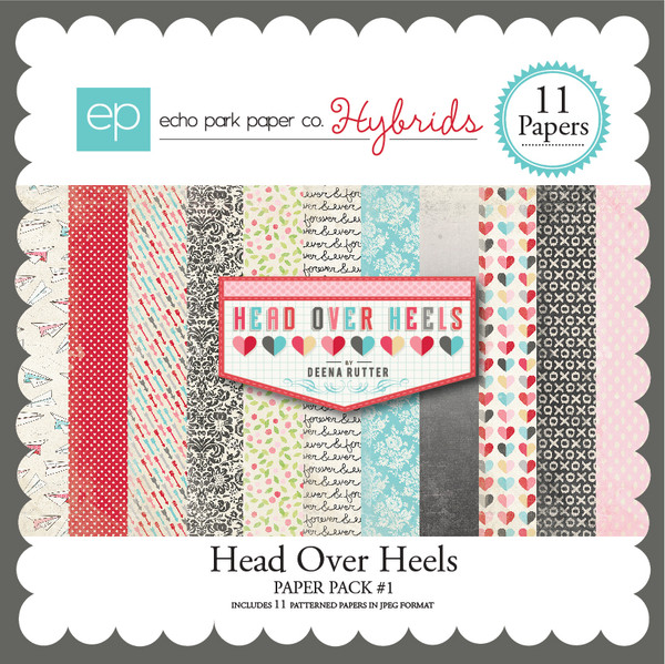 Head Over Heels Paper Pack #1