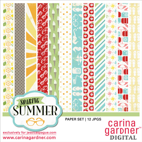 Soaring Summer Paper Set