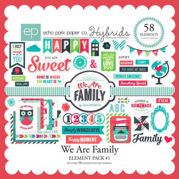 We are Family Element Pack #1