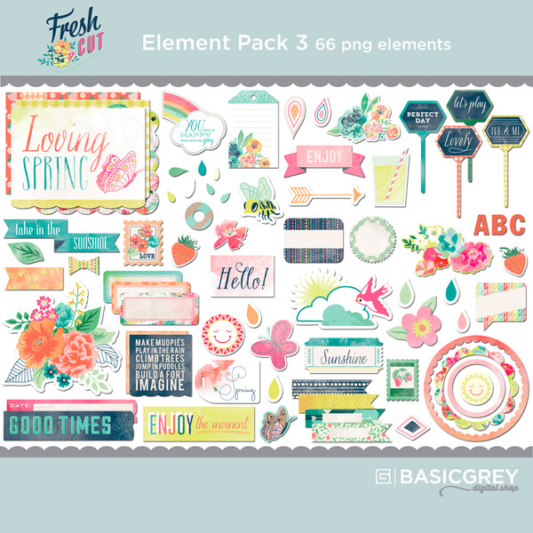 Fresh Cut Element Pack 3