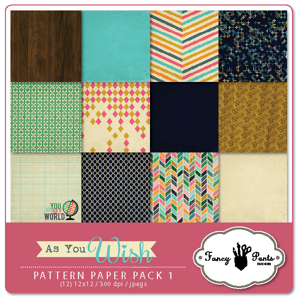 As You Wish Paper Pack #1
