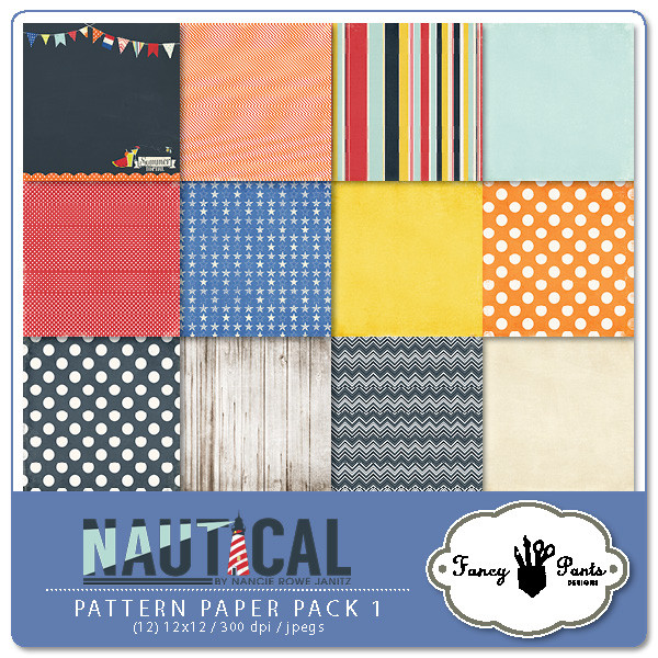 Nautical Paper Pack #1