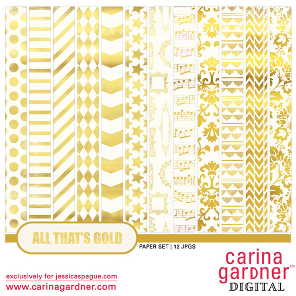 All That's Gold Paper Pack