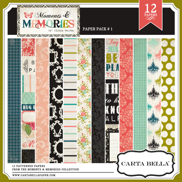 Moments & Memories Paper Pack 1