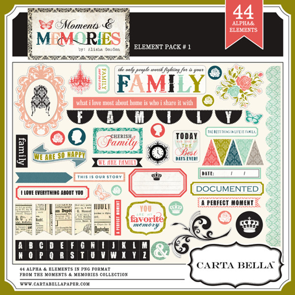 Moments & Memories Element Pack