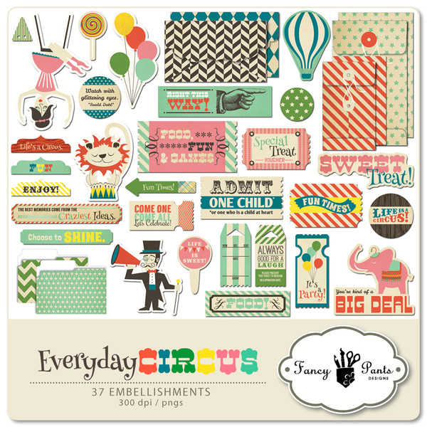 Everyday Circus Element Pack #1