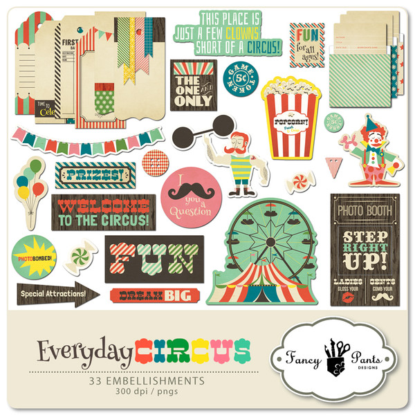 Everyday Circus Element Pack #3