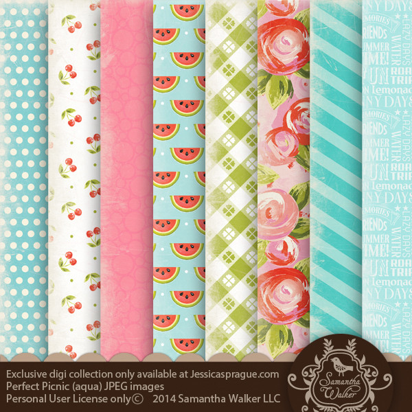 This pack features 8 decorative papers!