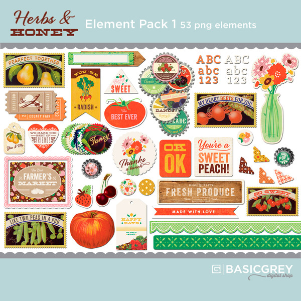 Herbs & Honey Element Pack 1
