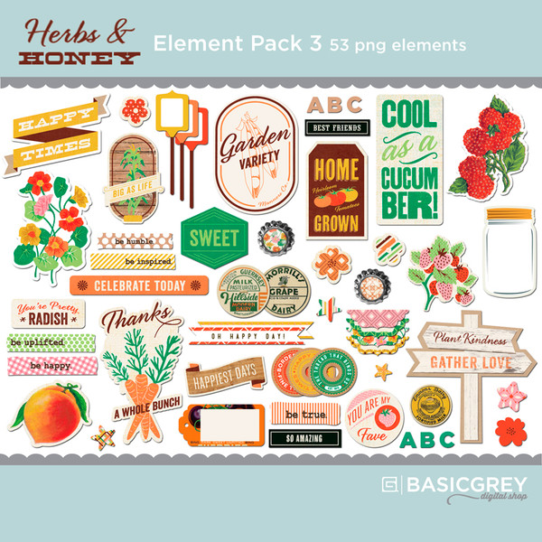 Herbs & Honey Element Pack 3