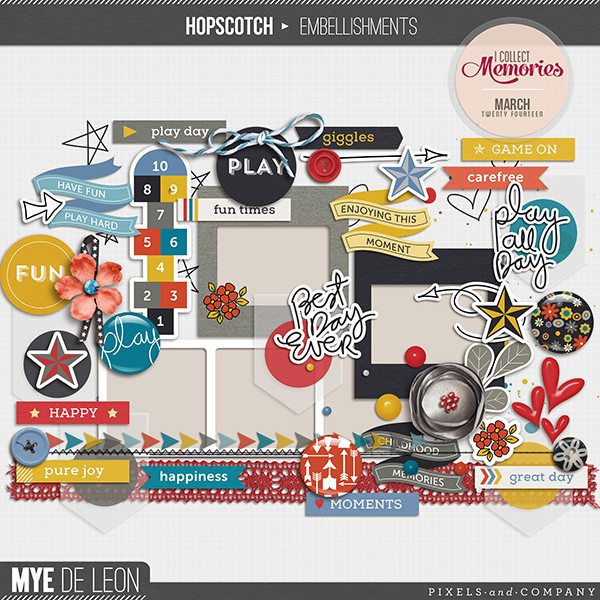 Hopscotch | Embellishments