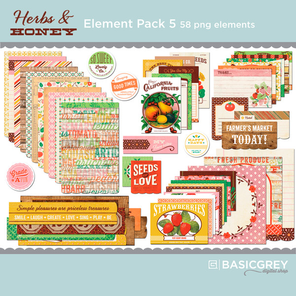 Herbs & Honey Element Pack 5