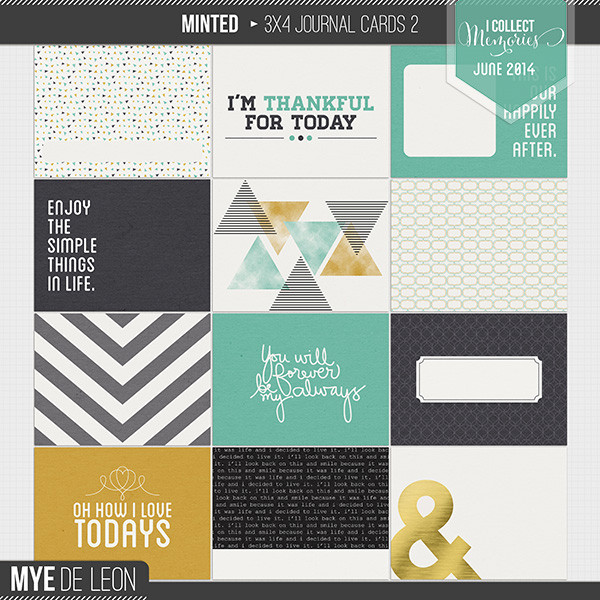 Minted | 3x4 Journal Cards 2
