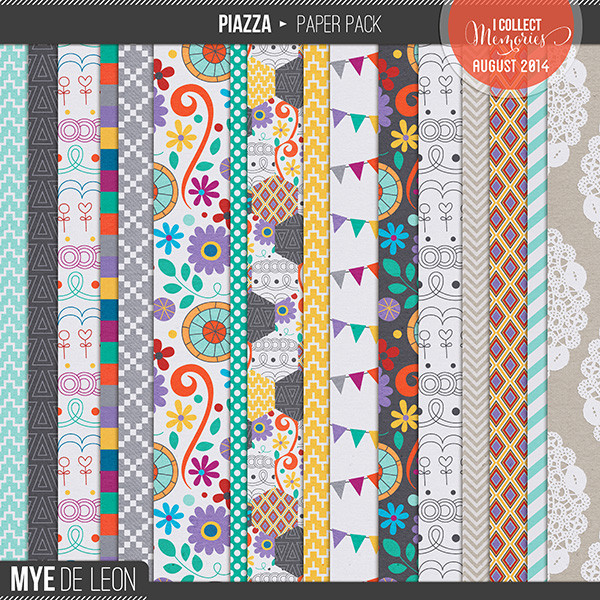 Piazza | Patterned Papers