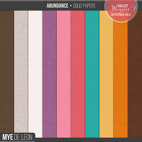 Abundance | Solid Papers