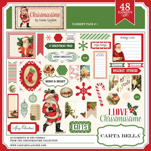 Christmastime Element Pack 1