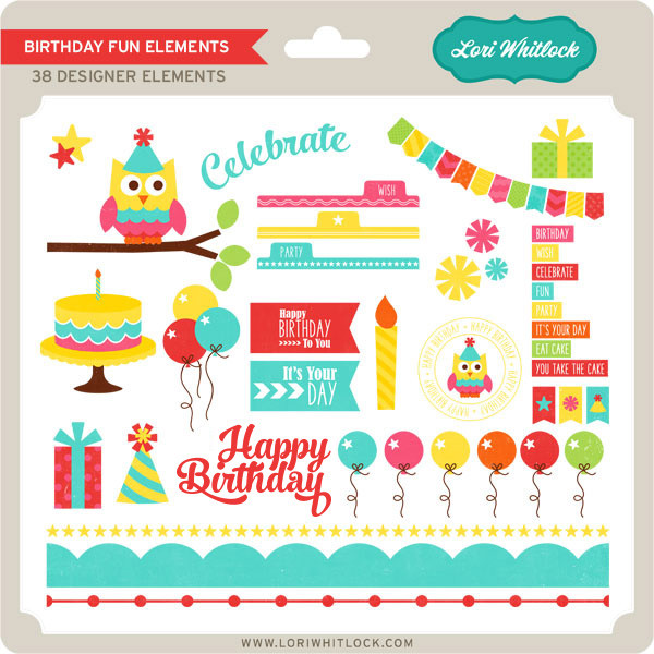 Birthday Fun Elements