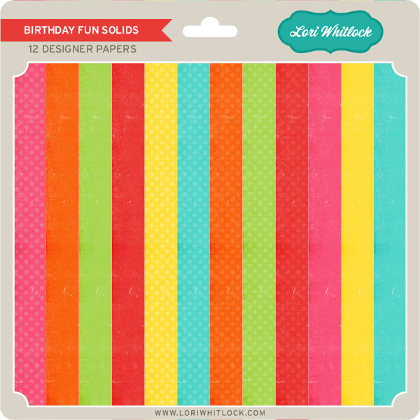 Birthday Fun Solids