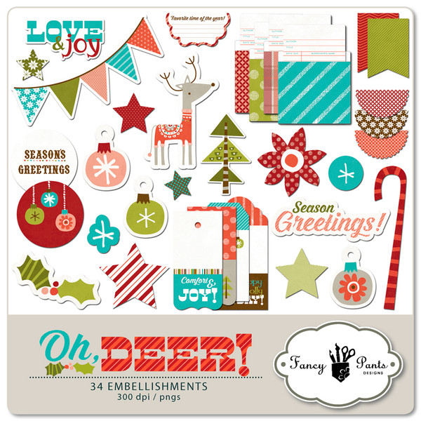Oh Deer Element Pack #2