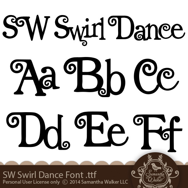This font comes in .TTF (True Type Format.)
With this font, the letters are designed in a heavier weight for ease of cutting. It is also designed to weld together well so that your words cut in whole words and not individual letters. Not only is this font great for use with the digital die cutting, but also this font is a great one to have on your computer for party invitations, cute wall quotes and more!