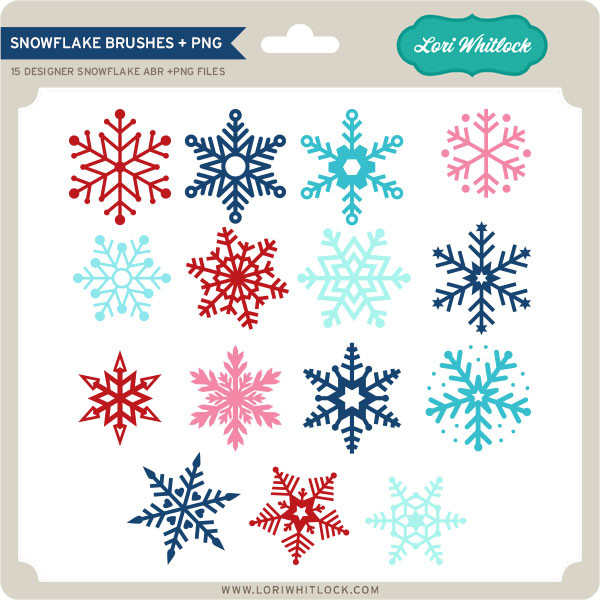 Snowflake Brushes + PNG