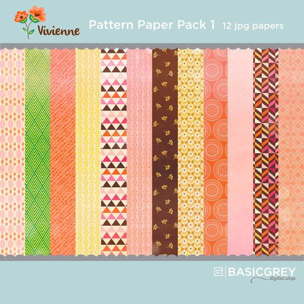 Vivienne Paper Pack 1