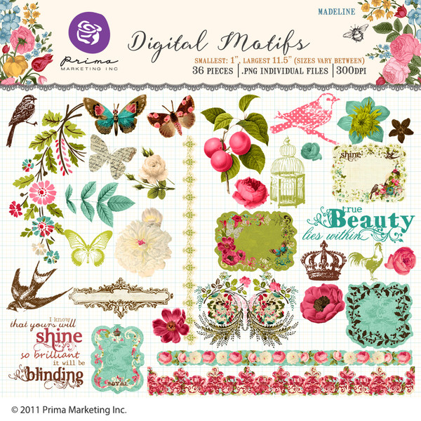 Madeline Digtial Motifs