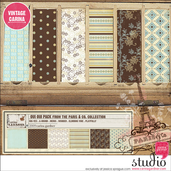 PARIS & CO Oui Oui Paper Pack