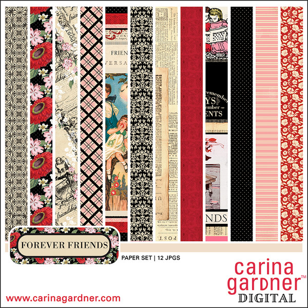 Forever Friends Paper Pack 1