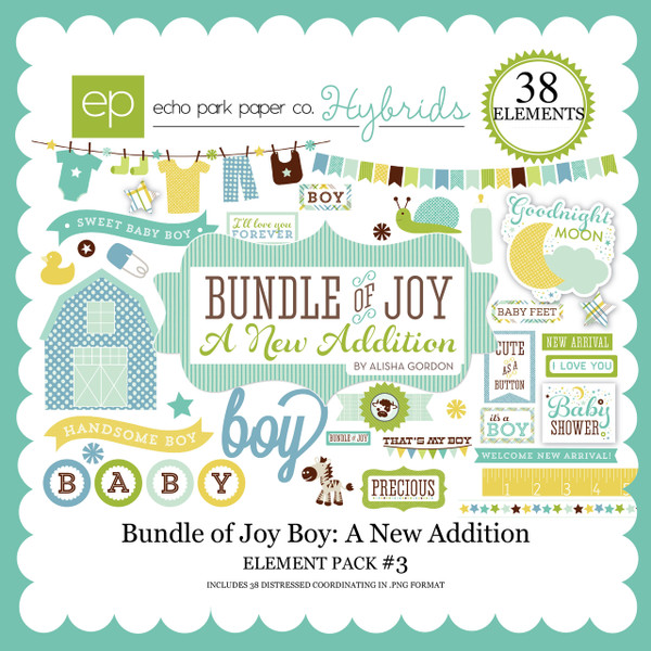 Bundle of Joy Boy: A New Addition Element Pack #3