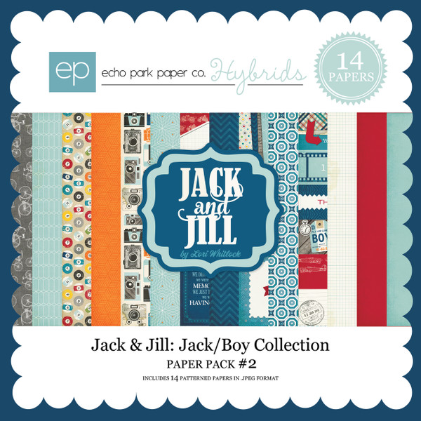 Jack & Jill: Jack/Boy Paper Pack #2