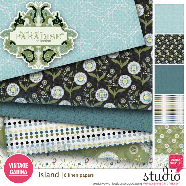 PARADISE Island Paper Pack