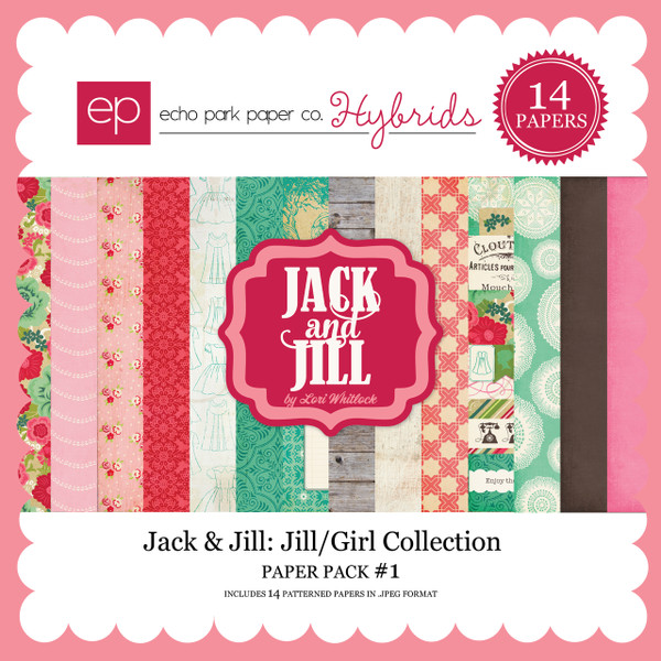 Jack & Jill: Jill/Girl Paper Pack #1