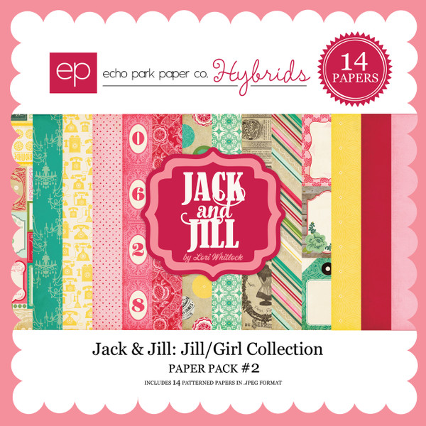 Jack & Jill: Jill/Girl Paper Pack #2