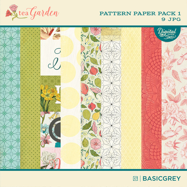 Tea Garden Paper Pack 1