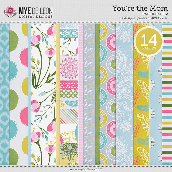 You're the Mom | Paper Pack 2