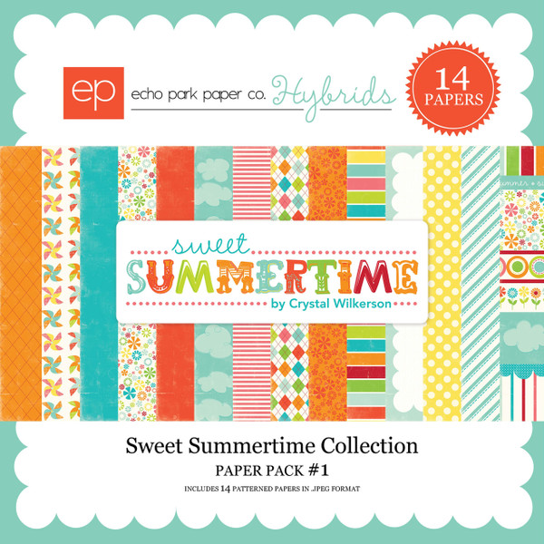 Sweet Summertime Paper Pack #1