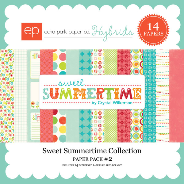 Sweet Summertime Paper Pack #2