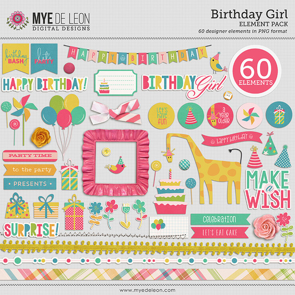 Birthday Girl | Element Pack