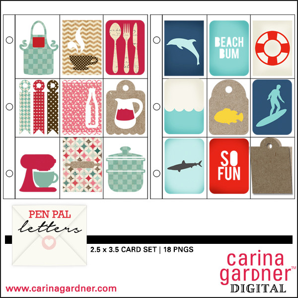 Pen Pal Letters —Set 1