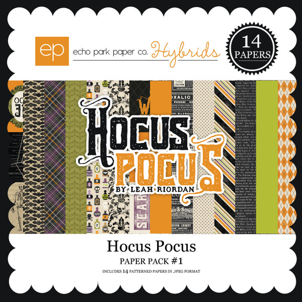 Hocus Pocus Paper Pack #1