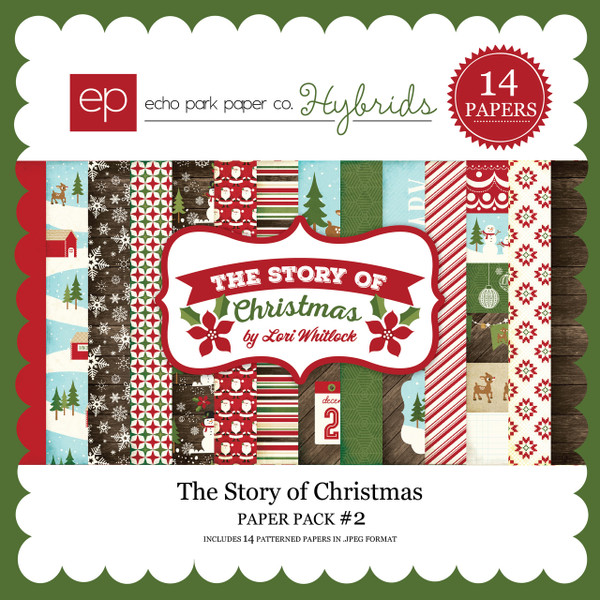The Story of Christmas Paper Pack 2