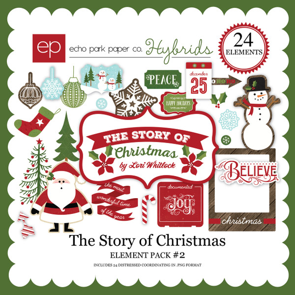 The Story of Christmas Element Pack 2