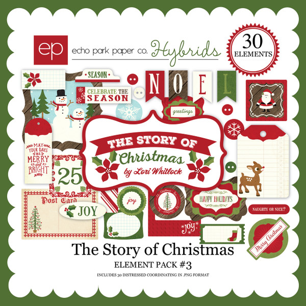 The Story of Christmas Element Pack 3