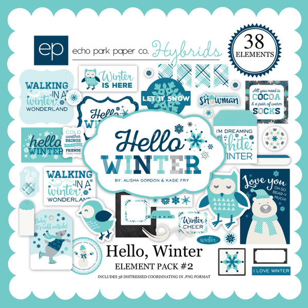Hello Winter Element Pack 2