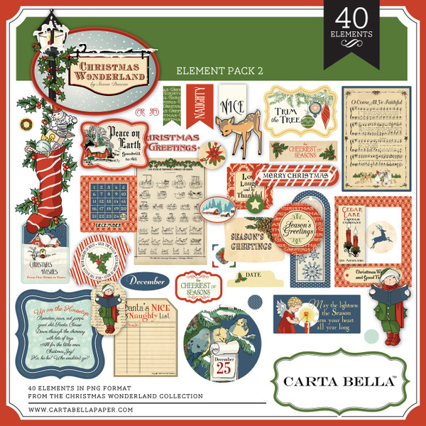 Christmas Wonderland Element Pack 2