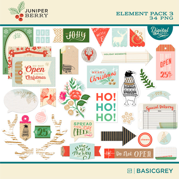 Juniper Berry Element Pack 3