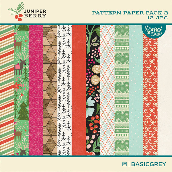 Juniper Berry Paper Pack 2