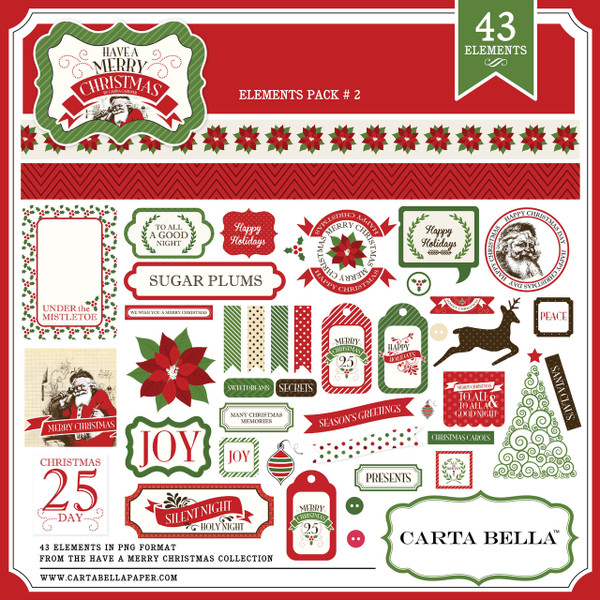 Have A Merry Christmas Element Pack 2